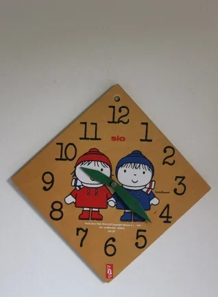 Dick Bruna houten klok - 1980 - nr. 1