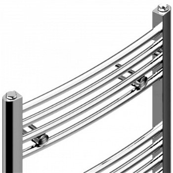 Sanifun handdoekradiator Medina Rondo 1800 x 300 Chroom - 4