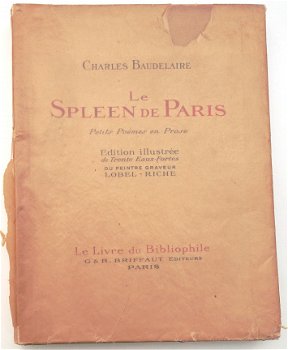 [Lobel-Riche ill.] Baudelaire 1921 Le Spleen de Paris 1/352 - 2