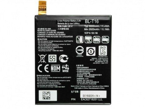 Battery For LG G Flex 2 H950 H955 H959 LS996 US995 LG BL-T16 Cell Phone Batteries - 1
