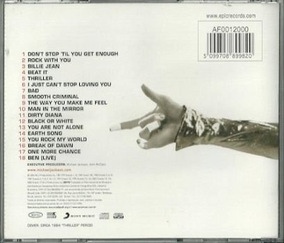 CD - Michael Jackson NUMBER ONES - 2