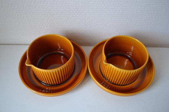 Vintage servies Huizen Holland Novoo. - Afbeelding 2