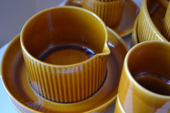 Vintage servies Huizen Holland Novoo. - Afbeelding 4