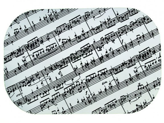 Placemat Bladmuziek - nr. 1