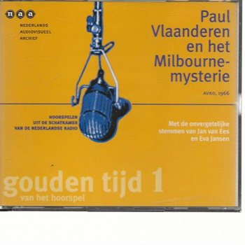 Paul Vlaanderen En Het Milbourne-Mysterie (3 CD Hoorspel/Luisterboek) - 1