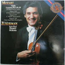 Pinchas Zukerman -  Mozart - Pinchas Zukerman, Saint Paul Chamber Orchestra ‎– Violin Concerto No. 4