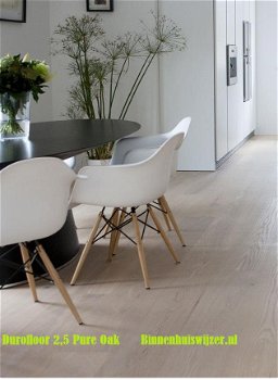 Durofloor 2,5 Pure Oak PVC Stroken - 1