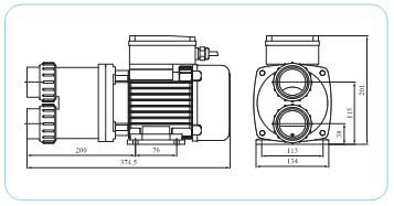 DXD Motor Company Model DXD 310 H - 4