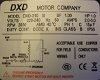 DXD Motor Company Model DXD 310-A 310-B - 2 - Thumbnail
