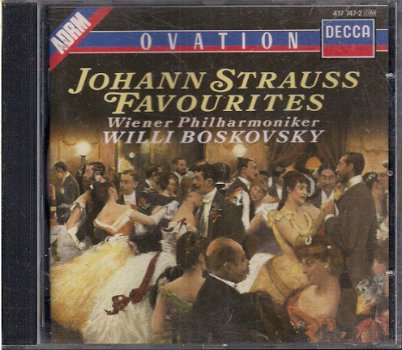 Willi Boskovsky - Johann Strauss*, Wiener Philharmoniker, Willi Boskovsky ‎– Johann Strauss Favour - 1