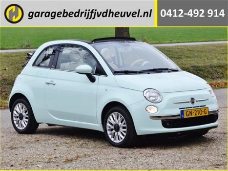 Fiat 500 C - 0.9 TwinAir Turbo Lounge / airconditioning / parkeersensoren achter / AUX/USB ingangen - 1