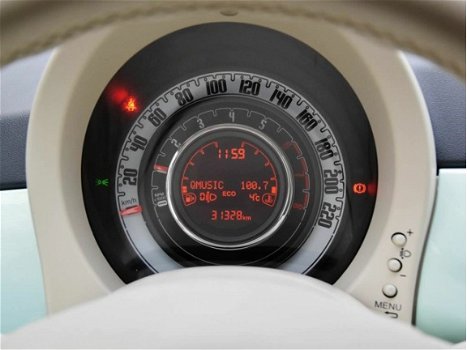 Fiat 500 C - 0.9 TwinAir Turbo Lounge / airconditioning / parkeersensoren achter / AUX/USB ingangen - 1
