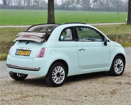 Fiat 500 C - 0.9 TwinAir Turbo Lounge / airconditioning / parkeersensoren achter / AUX/USB ingangen - 1