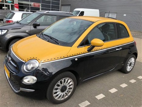 Fiat 500 - 0.9 TWINAIR TURBO GUUS FLATER lease v.a €122 PM Guus Flater Editie info Roel 0492-588951 - 1