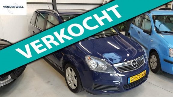 Opel Zafira - 1.8 Cosmo 7p-Navi, Leer, Clima, Cruise, PDC - 1