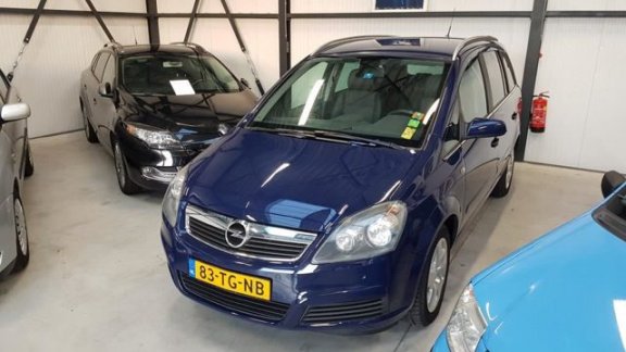 Opel Zafira - 1.8 Cosmo 7p-Navi, Leer, Clima, Cruise, PDC - 1