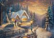 Ceaco - Thomas Kinkade Christmas 2018 - 4 x 500 Stukjes Nieuw - 3 - Thumbnail