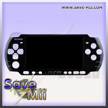 PSP3 - Originele Faceplate (ZWART) - 1