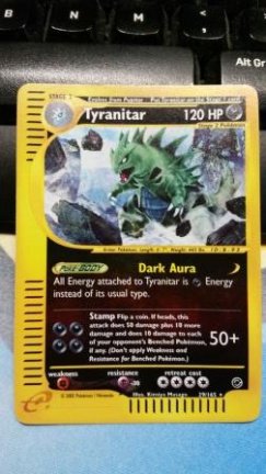 Tyranitar 29/165 holo (reverse) Expedition nearmint - nr. 1
