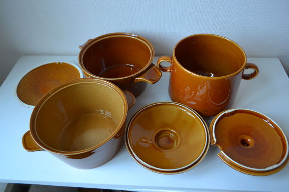Vintage dekschalen P. Regout, Maastricht. - Afbeelding 7