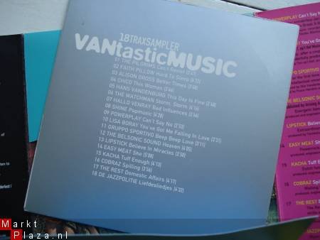 2 CD VANtasticMUSIC 16 TRAX sampler - 1