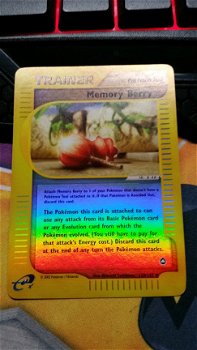 Memory Berry 128/147 (reverse) Aquapolis nearmint - 0