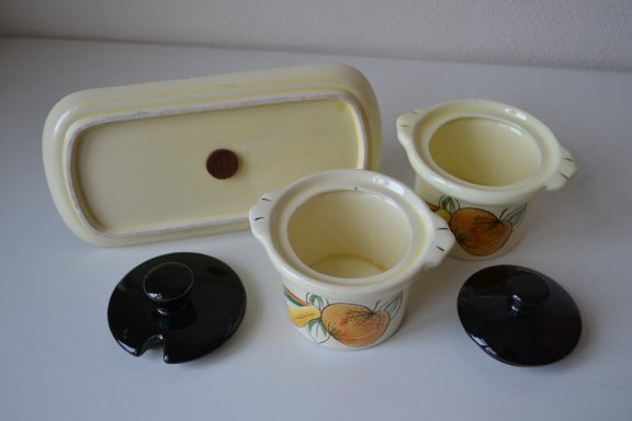 Vintage marmelade ontbijt-setje - Afbeelding 5