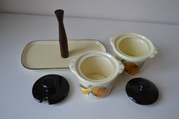 Vintage marmelade ontbijt-setje - Afbeelding 6