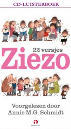 Ziezo, 22 versjes  ( CD Luisterboek)  Nieuw/Gesealed  Auteur: Annie M.G. Schmidt