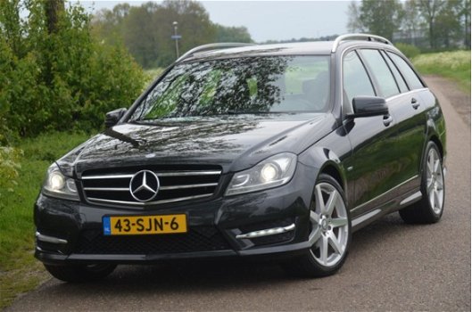 Mercedes-Benz C-klasse Estate - 200 AMG Aut. Facelift NAP APK OH Trekhaak - 1