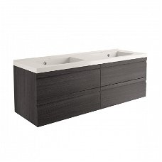 Sanifun Allibert badkamermeubel Accent Grey Oak 1600-1