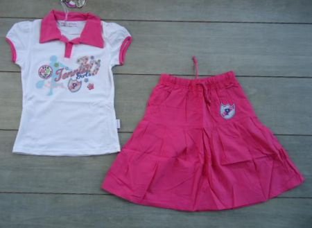 2 delige set met TENNIS print maat 12 - 8