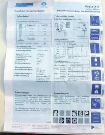 = Klokolie = Sorte 3-5 = 10 ml. teilsynthetisch = 36504 - Afbeelding 2