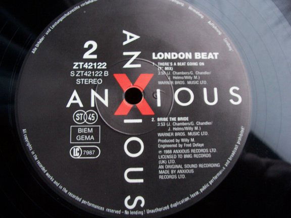 LONDONBEAT THERE'S BEAT GOING ON - Afbeelding 3