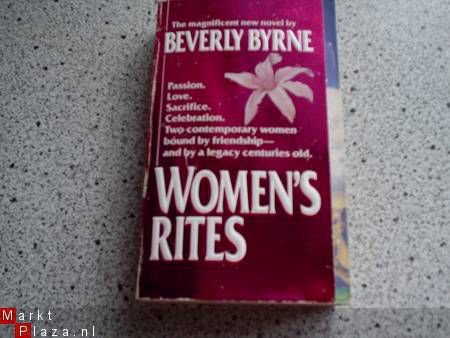 Beverly Byrne...........Women's rites - nr. 1