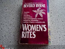 Beverly Byrne...........Women's rites