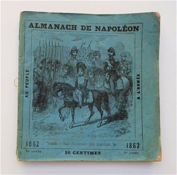 Almanach de Napoléon 1862 Almanak Napoleon Bonaparte - 1
