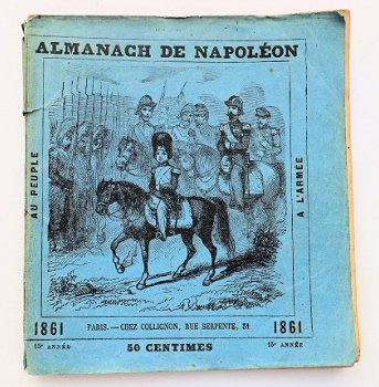 Almanach de Napoléon 1861 Almanak Napoleon Bonaparte - 5