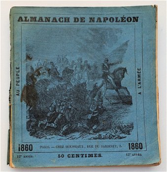 Almanach de Napoléon 1860 Almanak Napoleon Bonaparte - 2