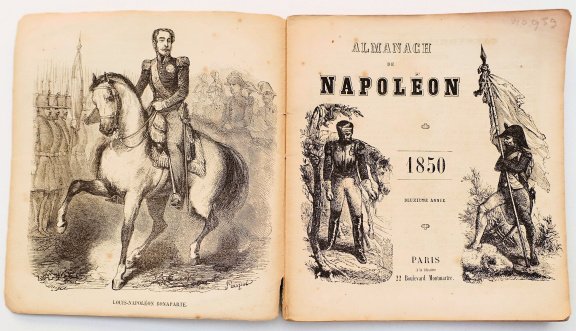 Almanach de Napoléon 1850 Almanak Napoleon Bonaparte - 3