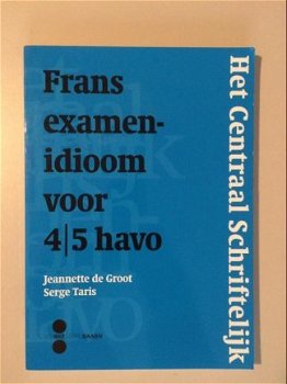 HCS Frans examenidioom voor 4 5 HAVO. - 0