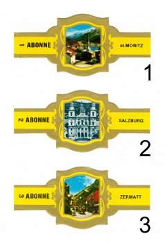 Abonné - Serie Zichten (geel 1-24) - 1