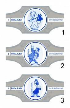 Royal Flush - Serie Tom Poes & Bommel HG (grijs met zilver 1-10) COMPLEET - 1