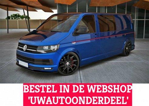 Vw Transporter T5 T6 Spoiler Grill Lip TDI DSG L1 L2 GP LED - 6