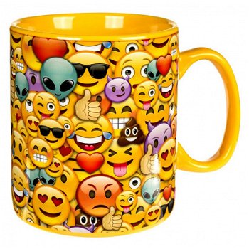 Emoji mok - Emoticon mok - ceramic - 1