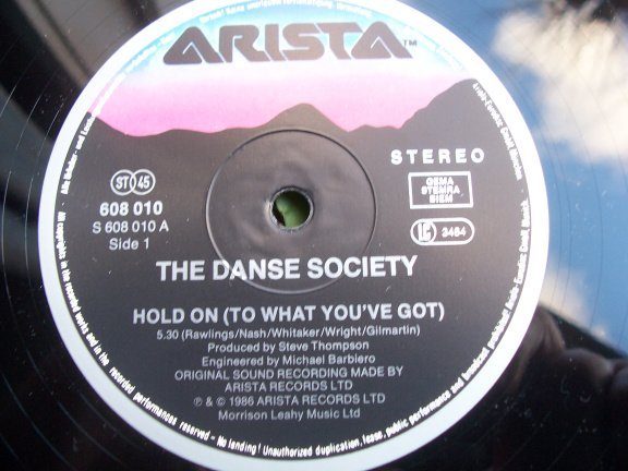 THE DANSE SOCIETY HOLD ON - Afbeelding 2