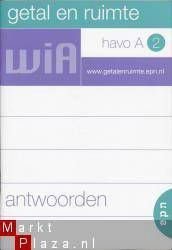 Getal en ruimte HAVO A 2 antwoorden isbn: 9789011078390 / 901107839X . - 1