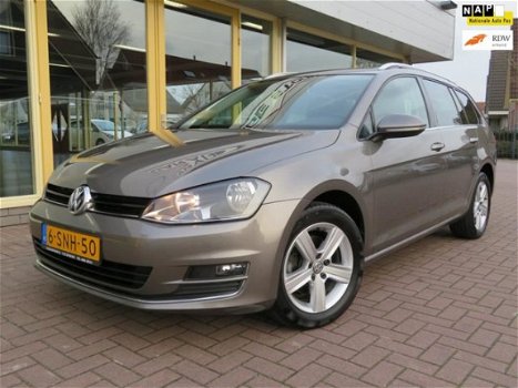 Volkswagen Golf Variant - 1.4 TSI Highline NAVIGATIE, UITKLAPBARE TREKHAAK, ECC, SUPER NETTE STAAT - 1