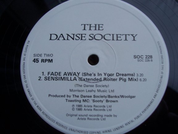 THE DANSE SOCIETY SAY IT AGAIN - Afbeelding 3