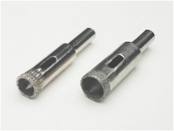 Diamantfrees / boor voor opwindgaten 10 en 12 mm